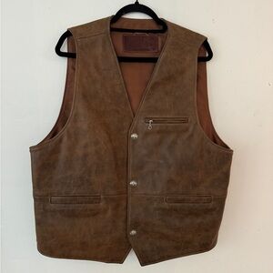 Coronado Leather Vest - 46T